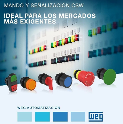 WEG mando y señalización línea CSW